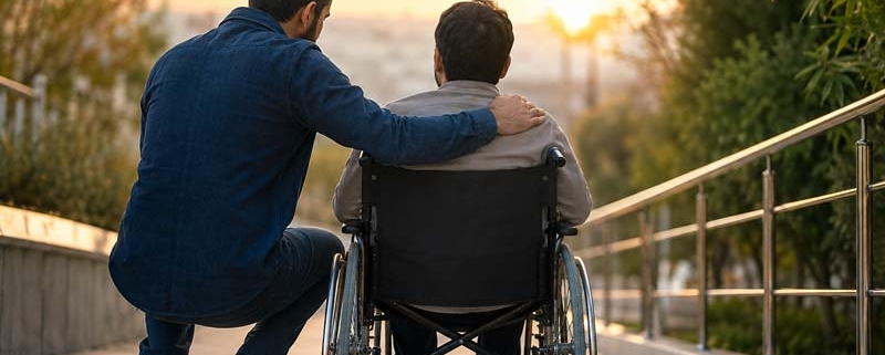 کمک به معلولین نیازمند