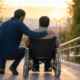 کمک به معلولین نیازمند
